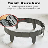 3'LÜ TAŞ GÖRÜNÜMLÜ BAHÇE ÇİTİ thumbnail 3