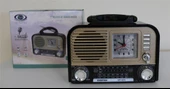Everton RT-670 Bluetooth Usb-Micro Sd Saatli Nostaljik Radyo thumbnail 1