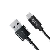 Bix bx100cb 3a usb-a to type-c chargıng Cable black thumbnail 3