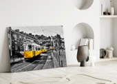 Sarı Tramvay (Lizbon) Cam Tablo thumbnail 3