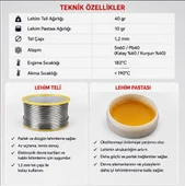 BAY-TEC MK0422 LEHİM SETİ (HAVYA TEL+PASTA) thumbnail 3