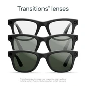 Ray-Ban Meta Gen2 Güneşte kararan transitions graphite shiny black thumbnail 1