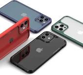iPhone 12 Pro Kılıf Mnc Roll Kapak-Mavi thumbnail 3