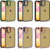 iPhone 12 Kılıf Mnc Flora Kapak-Siyah thumbnail 2