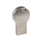 Faster 64 Gb Metal USB Flash Bellek thumbnail 3