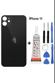 iPhone Uyumlu 11 Arka Cam Batarya Pil Kapağı + Yap thumbnail 1