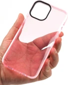 iPhone 12 Kılıf Mnc Punto Kapak-Mor thumbnail 3