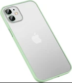 iPhone 11 Kılıf Mnc Retro Kapak-Yeşil thumbnail 1