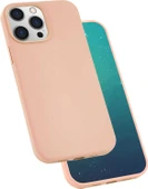 iPhone 13 Pro Kılıf Mnc Silk Silikon-Pembe thumbnail 1