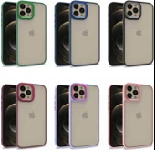 iPhone 12 Pro Max Kılıf Mnc Flora Kapak-Yeşil thumbnail 3