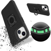 iPhone 13 Uyumlu Mnc Timo Kapak-Siyah thumbnail 2