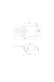 Schock Signus D-100L Silverstone Granit Eviye thumbnail 2