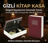 Kitap Görünümlü Gizli Kasa thumbnail 2