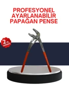 Dayanıklı Çelik Papağan Pense Ergonomik Yalıtımlı Sap thumbnail 1
