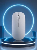 Kablosuz Bluetooth Mouse Sessiz Tıklama Ergonomik Wireless Fare thumbnail 3