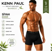 Kenn Paul Bambu Erkek BOXER 6 ADET thumbnail 4