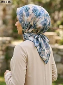Sharell Desenli Soft Pamuk Eşarp 280-116 thumbnail 1