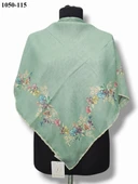 Lo'cella Soft Pamuk Eşarp (Mint) 1050-115 thumbnail 2