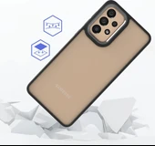 Galaxy A72 Kılıf Mnc Flora Kapak-Mavi thumbnail 2