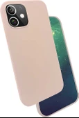 iPhone 12 Uyumlu Mnc Silk Silikon-Pembe thumbnail 2