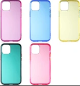 iPhone 12 Uyumlu Mnc Bistro Kapak-Pembe thumbnail 3