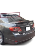 Corolla 2007-2012 İTHAL Cam Üstü Spoiler - Piano Black thumbnail 1