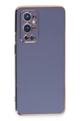 Newface One Plus 9 Pro Kılıf Volet Silikon - Mavi thumbnail 1