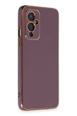 Newface One Plus 9 Kılıf Volet Silikon - Mor thumbnail 2