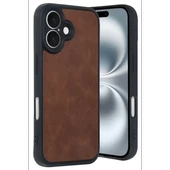 Newface Apple iPhone 16 Kılıf Aras Deri Kapak - Taba thumbnail 3
