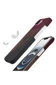 Newface Apple iPhone 16E Vega Magsafe Kapak - Siyah thumbnail 3