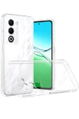 Newface Oppo A5 4G Lüx Şeffaf Silikon - Şeffaf thumbnail 1