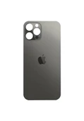 iPhone 12 Pro Arka Pil Kapağı (Cam) Siyah thumbnail 3