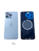 iPhone 15 PRO Arka Pil Kapağı FULL NFC li Lensli- thumbnail 4