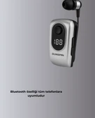 DSF 220 Kablosuz Klipsli Bluetooth Kulaklık thumbnail 3