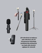 NPL2S TRİPOT +K11 YAKA MİKROFONU SET thumbnail 3