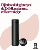 250ml LED Ekranlı Paslanmaz Çelik Akıllı Termos thumbnail 3