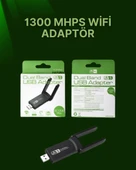 USB WiFi Adaptör – 1200 Mbps Hız thumbnail 2