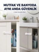 2'li Dolap ve Çekmece Güvenlik Kilidi Seti thumbnail 1