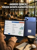 10.1 İnç Geniş Ekran Android Tab 4G LTE Çift SIM Yeni Nesil thumbnail 1