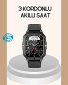 AMOLED Ekranlı Akıllı Saat 10 Gün Pil Ömrü thumbnail 3