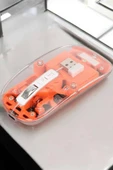 Kablosuz Mouse Fare 5.0 Bluetooth Bağlantılı USB Girişli thumbnail 3