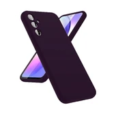 Samsung Galaxy A24 4g Kılıf First Silikon - Mor thumbnail 1