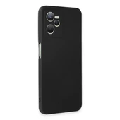Realme C35 Kılıf First Silikon - Siyah thumbnail 3