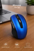 Mouse Yan Tuşlu Optik Kablosuz Fare TM08 thumbnail 7