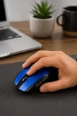 Mouse Yan Tuşlu Optik Kablosuz Fare TM08 thumbnail 12