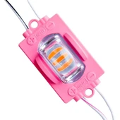 Pembe 24 Volt 1.4 Watt 2835 Modül Led 48*30 thumbnail 1