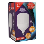 Pm-28471 E27 12V 6500K Yerli Üretim Beyaz Led Ampul thumbnail 2
