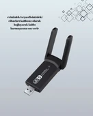 USB 3.0 Wireless Adaptör – 2.4GHz & 5GHz Destekli thumbnail 3