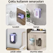 Sn-26822 Banyo Islak Mendil Rafı thumbnail 3