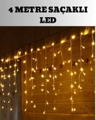 4 Metre Şelale Led Işık Perdesi Dekoratif thumbnail 1